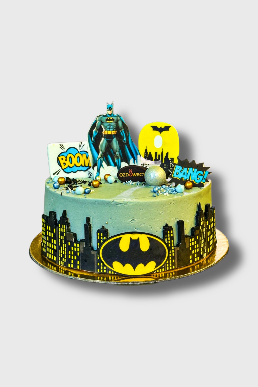 Tort urodzinowy wydruk cukrowy - batman