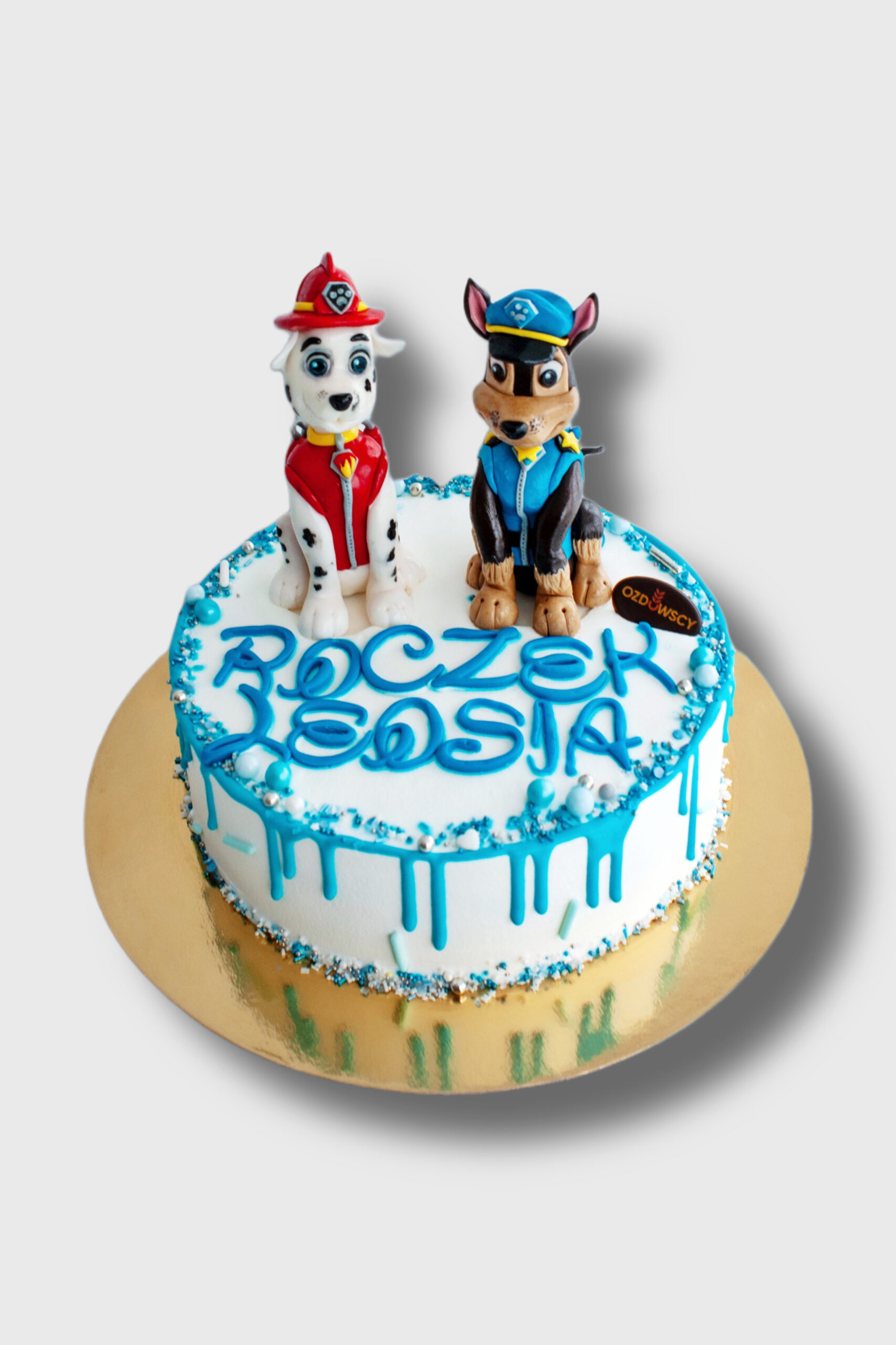 Tort urodzinowy artystyczny - Marshall i Chase
